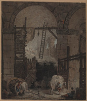 TvB G 5392
          <br/>
          Paardenstal in romeinse ruïne
          <br/>
          <em>Janinet, Jean François (1752-1814)</em>